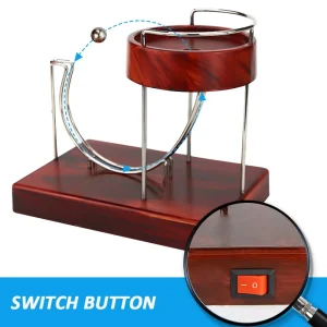 Perpetual Motion Principle Device Machine Kinetic Art Ornament PlasticDecoration