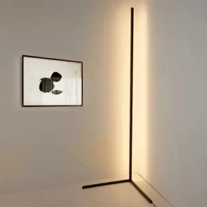 Smart LED Corner Floor Lamp Minimalist Mood Light 155cm RGB Colour Changing UK