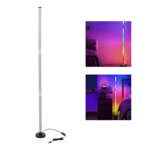 RGB Floor Light Color Changing LED Corner Floor Lamp Music Sync 1000 Dimmabl NEW
