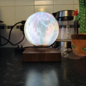 Levitos Moon Lamp 3D Printing Magnetic Levitating Moon Light Lamps for Home
