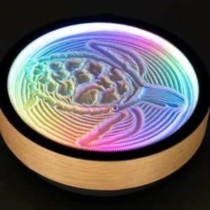 Oasis Mini Motion Sand Art Canvas Bamboo RGB LED WiFi App Controlled Relaxation