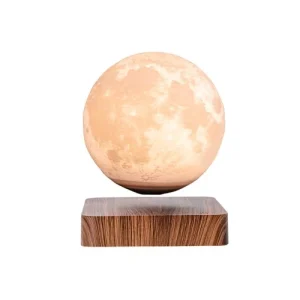 3D Printing Magnetic Levitating Floating Moon Lamp Night Light Room Table Decor